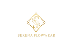 Serenaflowwear Logo - 菱形徽章金黑